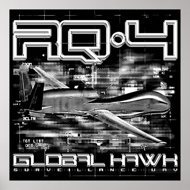 RQ-4 Global Hawk Poster (Front)