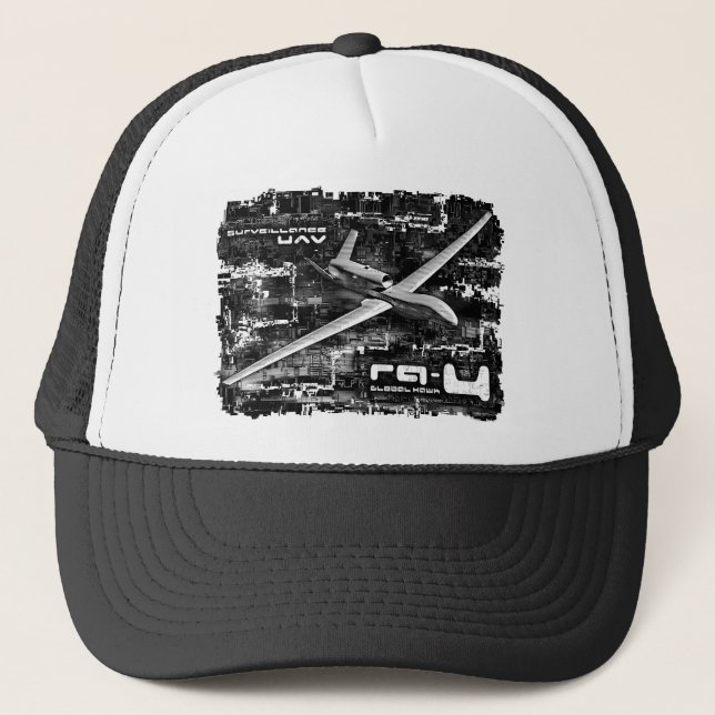 RQ-4 Global Hawk Trucker Hat (Front)