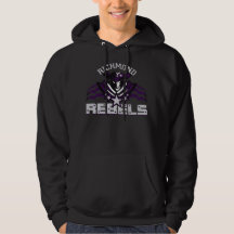 RR 02 | Gray Rebel Logo Men's Black