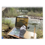 RRB Studio Oil Paintings 2024 Calendar