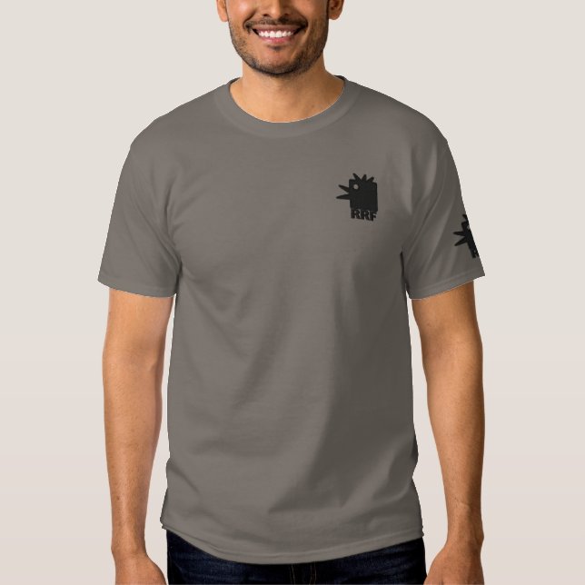 RRF Cubist Rooster Comb logo Embroidered T-Shirt (Front)