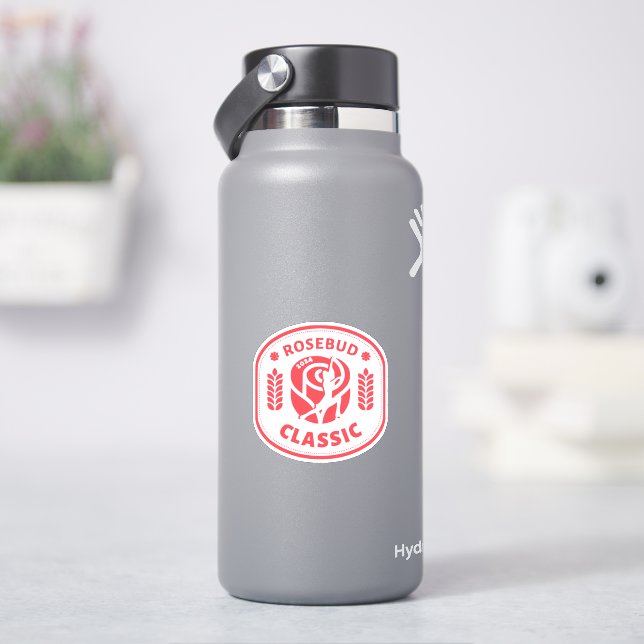 RRFSC 2024 Rosebud Classic Vinyl Sticker (HydroFlask)