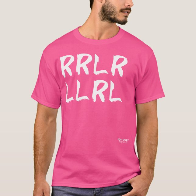 Rrlr Llrl Paradiddle Drum T-Shirt (Front)