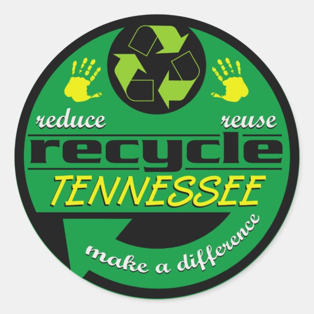 RRR Tennessee Classic Round Sticker (Front)