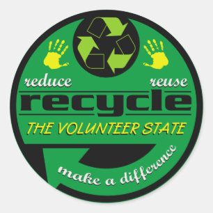 RRR The Volunteer State Classic Round Sticker