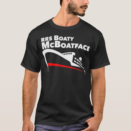RRS Boaty McBoatface Research Boat Ship NERC UK T_Shirt