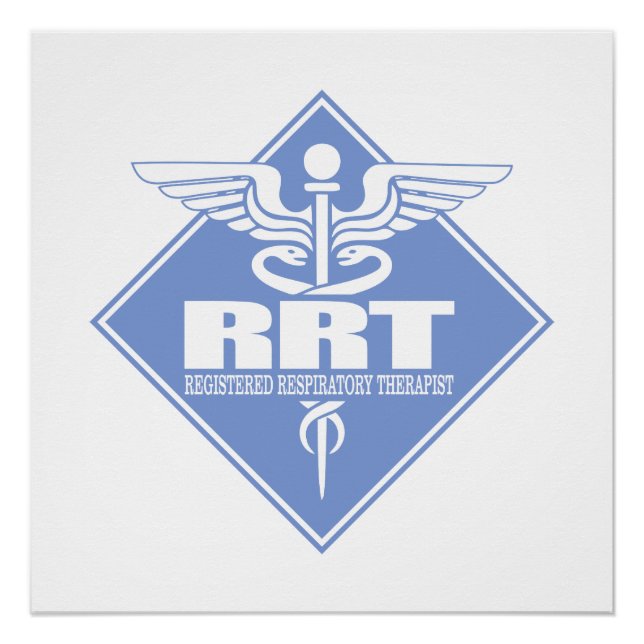 RRT Registered Respiratory Therapist Poster (Front)