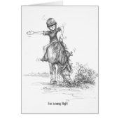 RS02 "I'm Turning Right" card (Front)