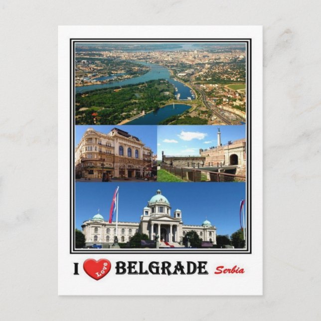 RS Serbia - Belgrade - Postcard (Front)