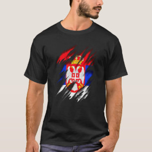Rs Srb Srbija Serbian Flag Serbia T-Shirt