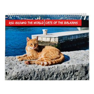 RSD Around The World   Cats of the Balkans Calendar