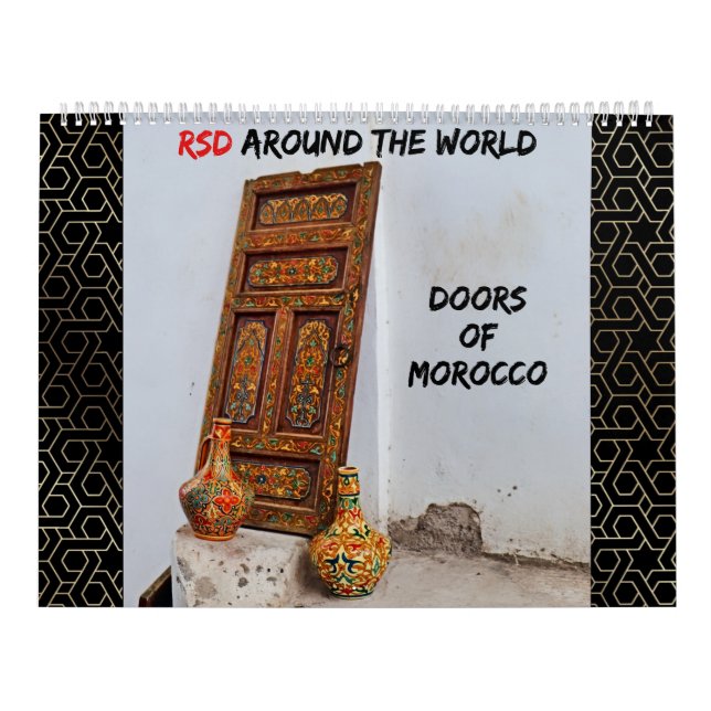 RSD Around The World | Doors of Morocco Calendar (Cover)