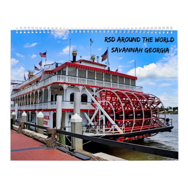 RSD Around The World | Savannah Georgia Calendar (Cover)