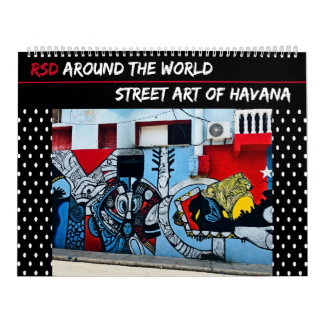 RSD Around The World | Street Art of Havana Calendar