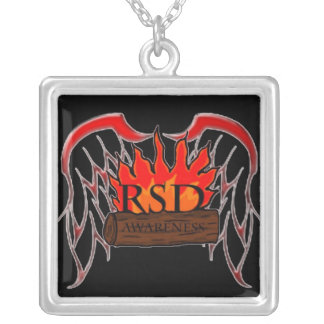 RSD Awareness Silver Plated Necklace