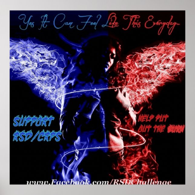 rsd/crps awareness poster (Front)