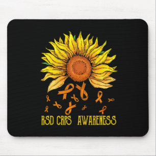 RSD CRPS Awareness Sunflower Mouse Pad