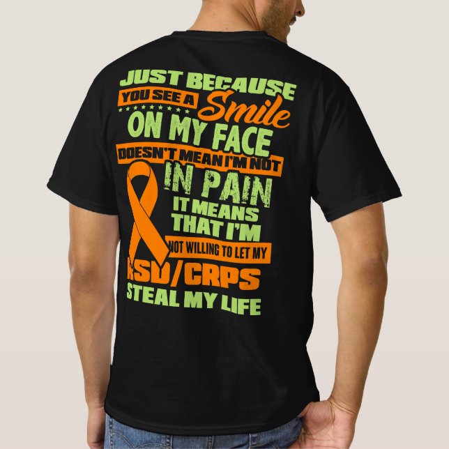 RSD CRPS Awareness T-Shirt (Back)