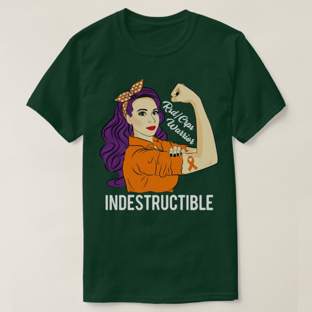 RSD CRPS Awareness Warrior Indestructible T-Shirt (Design Front)