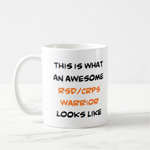 rsd/crps warrior, awesome coffee mug
