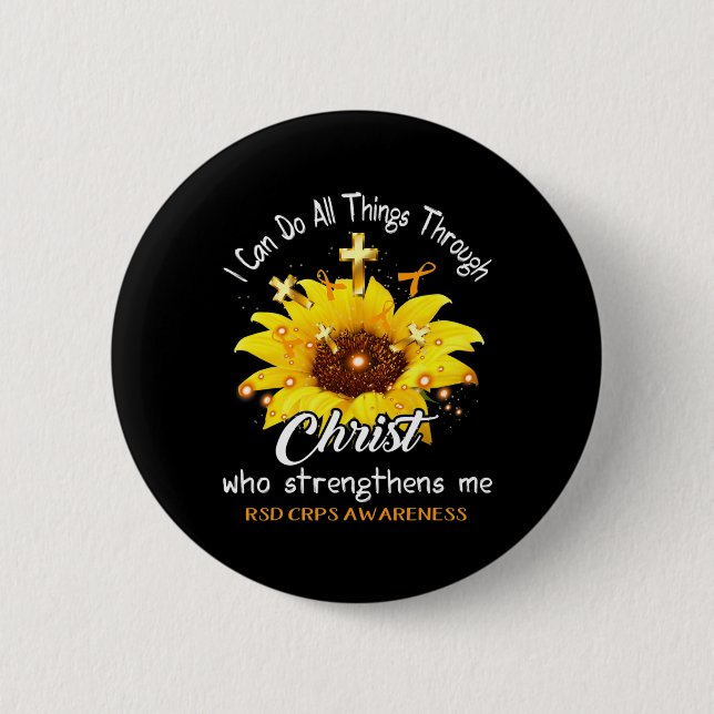 Rsd Crps Warrior I Can Do All  Button (Front)