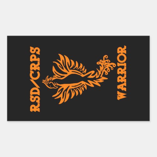 RSDCRPS WARRIOR  phoenix Rectangular Sticker