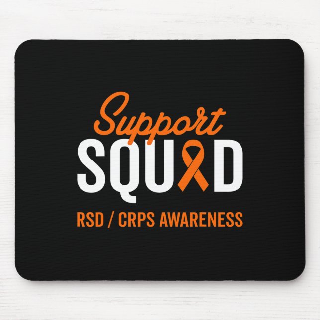 RSD CRPS Warrior Survivor Awareness Support Squad  Mouse Pad (Front)