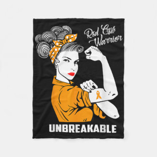 Rsd Crps Warrior Unbreakable Rsd Crps Awareness Gi Fleece Blanket