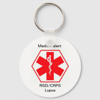 RSD Health Medical alert keychains (customizable)