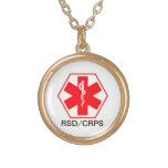 Rsd Medical Alert Necklace Crps Customizable at Zazzle