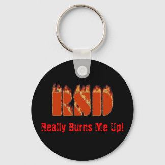 RSD, Really Burns Me Up! Keychain