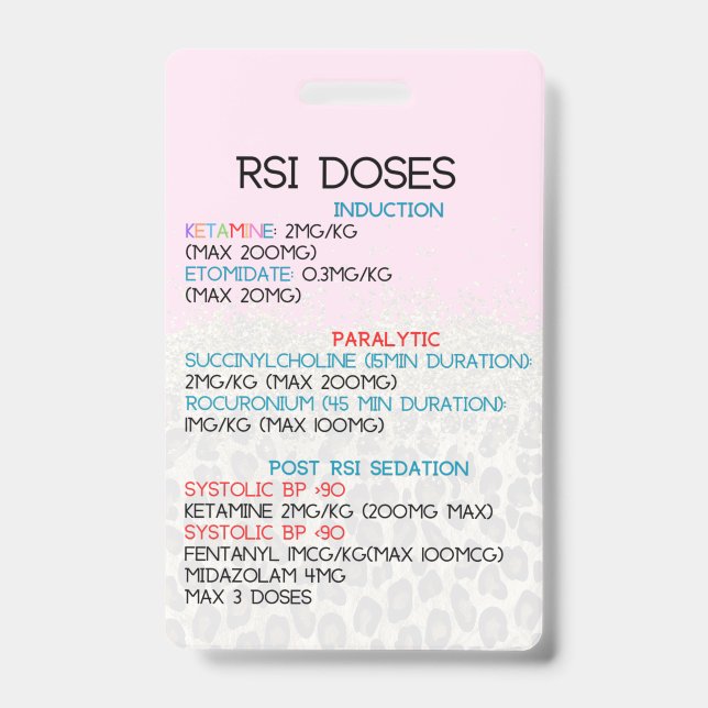 RSI Dose Badge Buddy (Front)