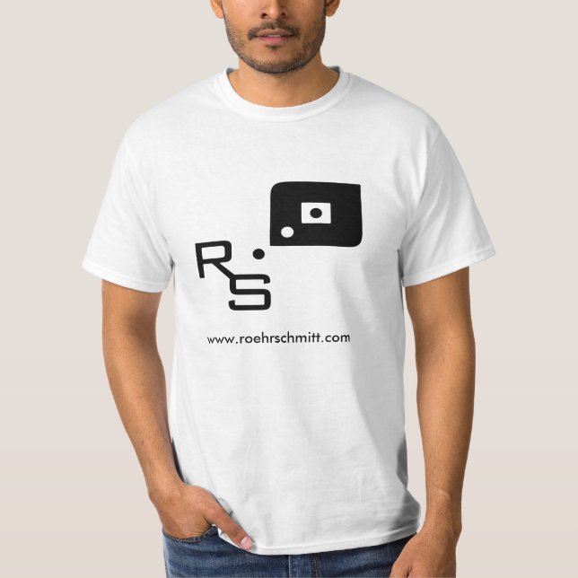 RSmarkBlack - large 8x8, www.roehrschmitt.com T-Shirt (Front)