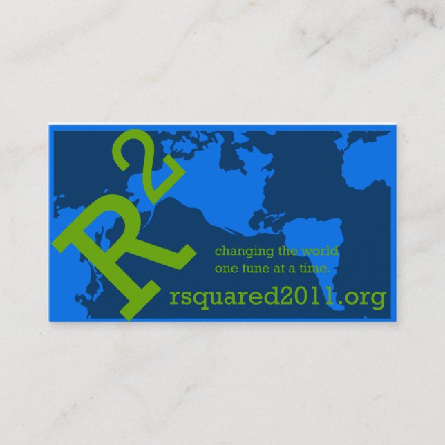RSquared Business Card (Front)