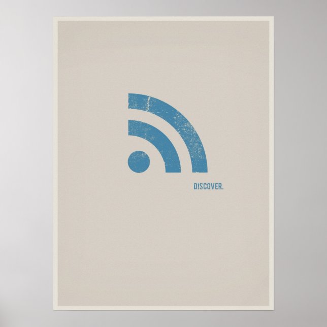 RSS minimalistic poster (Front)