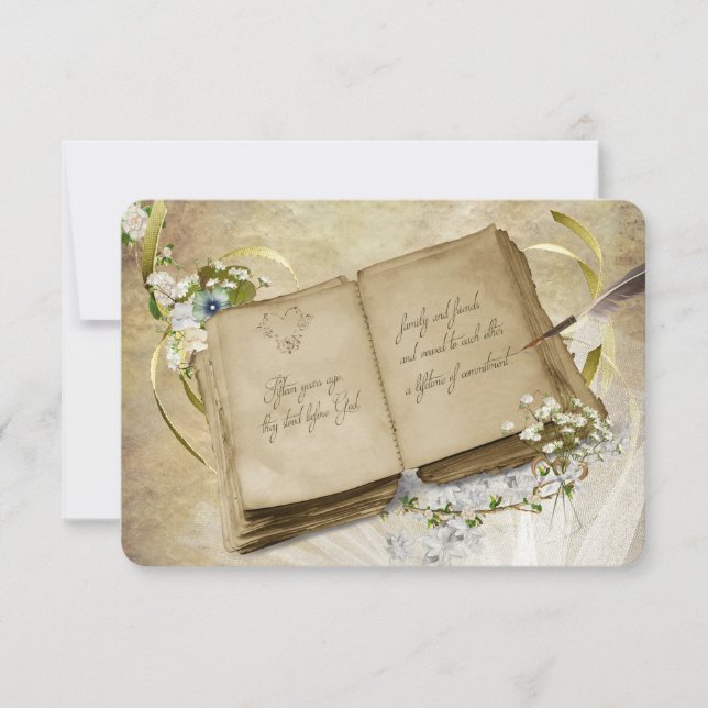 RSVP-15th Anniversary Vow Renewal RSVP Card (Front)