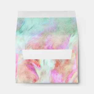 RSVP Aqua Tie Dye Design Envelope