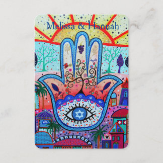 RSVP Bar Bat B'nai B'not Beach Theme Response Card