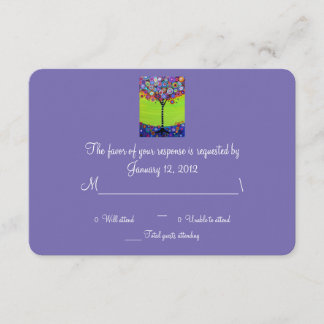 RSVP Bar Bat Mitzvah Card