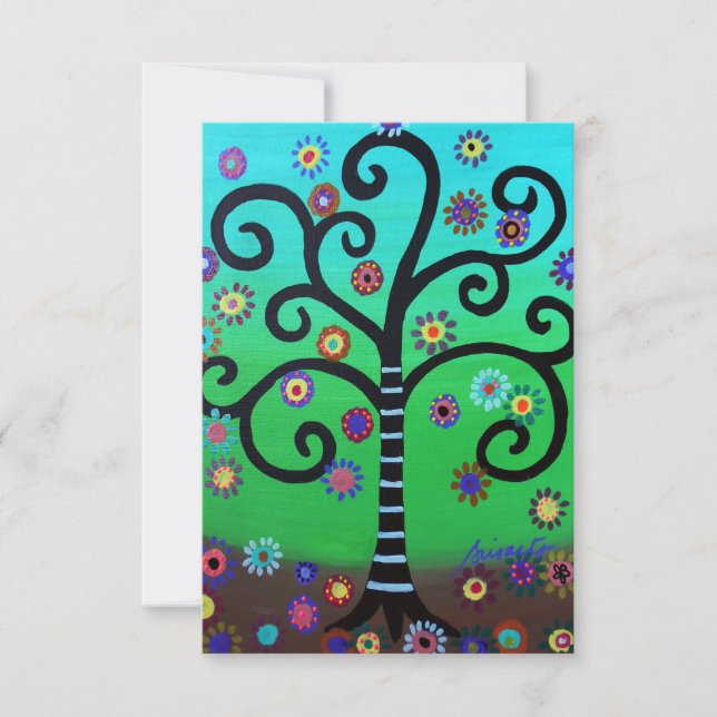 RSVP Bar Bat Mitzvah Response Card (Front)