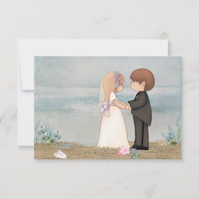 RSVP beach wedding (Front)