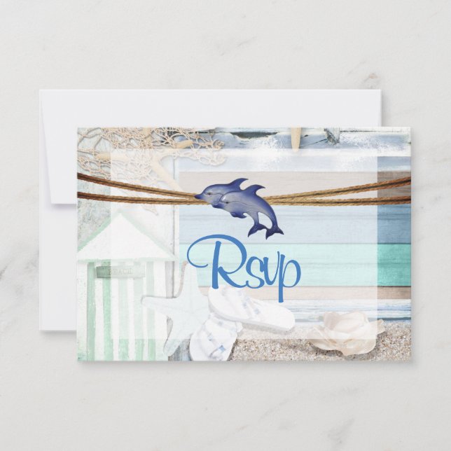 RSVP Beachfront Dolphin Wedding (Front)
