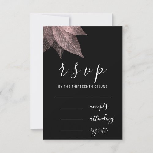 RSVP Black White Rose Aqua Floral