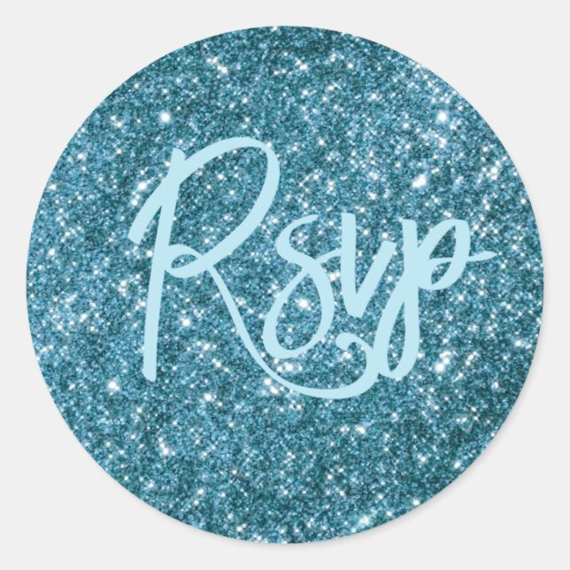 RSVP Blue Sticker (Front)