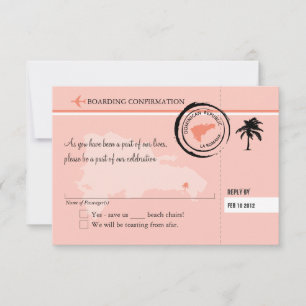 RSVP Boarding Pass TO Dominican Republic