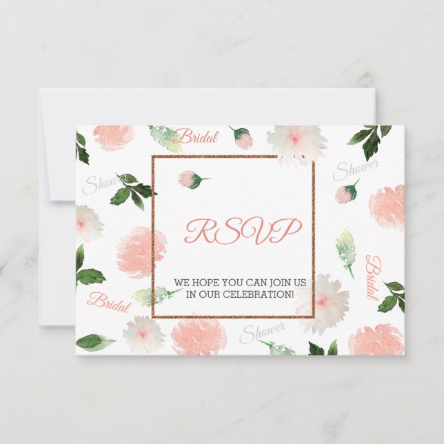 RSVP Bridal Shower Cards (Front)