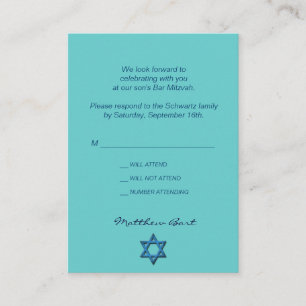 RSVP Card