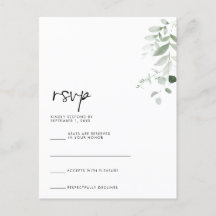 RSVP Card