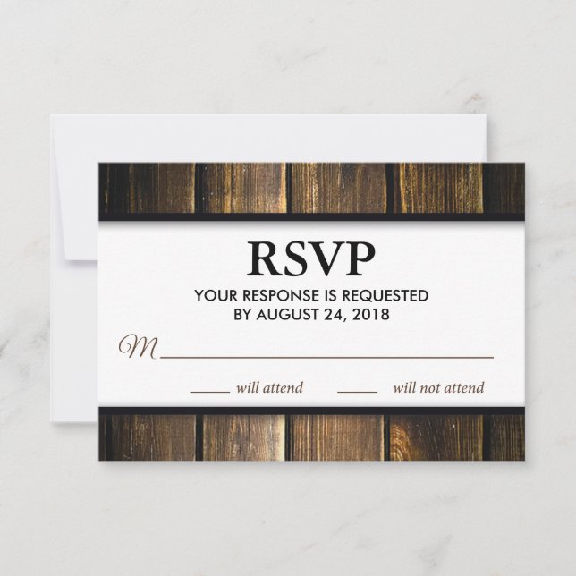 RSVP Card (Front)