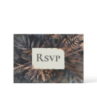 RSVP Card Dark and Moody Wedding